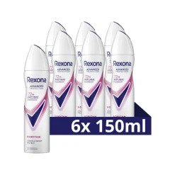 Rexona 6x Deodorant Spray Advanced Protection Ultra Dry Biorythm 150 ml