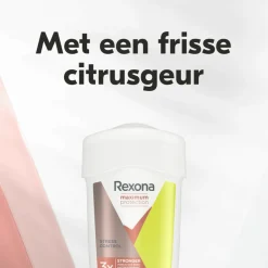 Rexona 6x Deodorant Stick Cream Maximum Protection Stress Control 45 ml