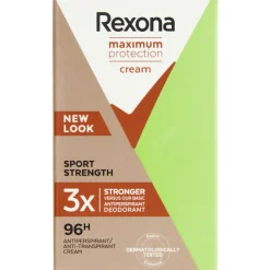 Rexona 6x Deodorant Stick Cream Maximum Protection Sport Strength 45 ml