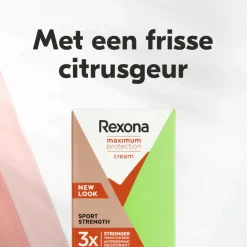 Rexona 6x Deodorant Stick Cream Maximum Protection Sport Strength 45 ml