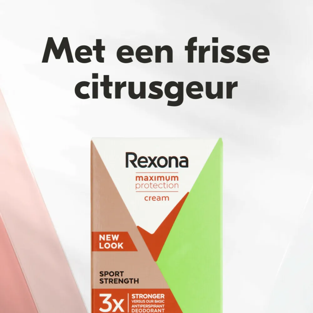 Rexona 6x Deodorant Stick Cream Maximum Protection Sport Strength 45 ml