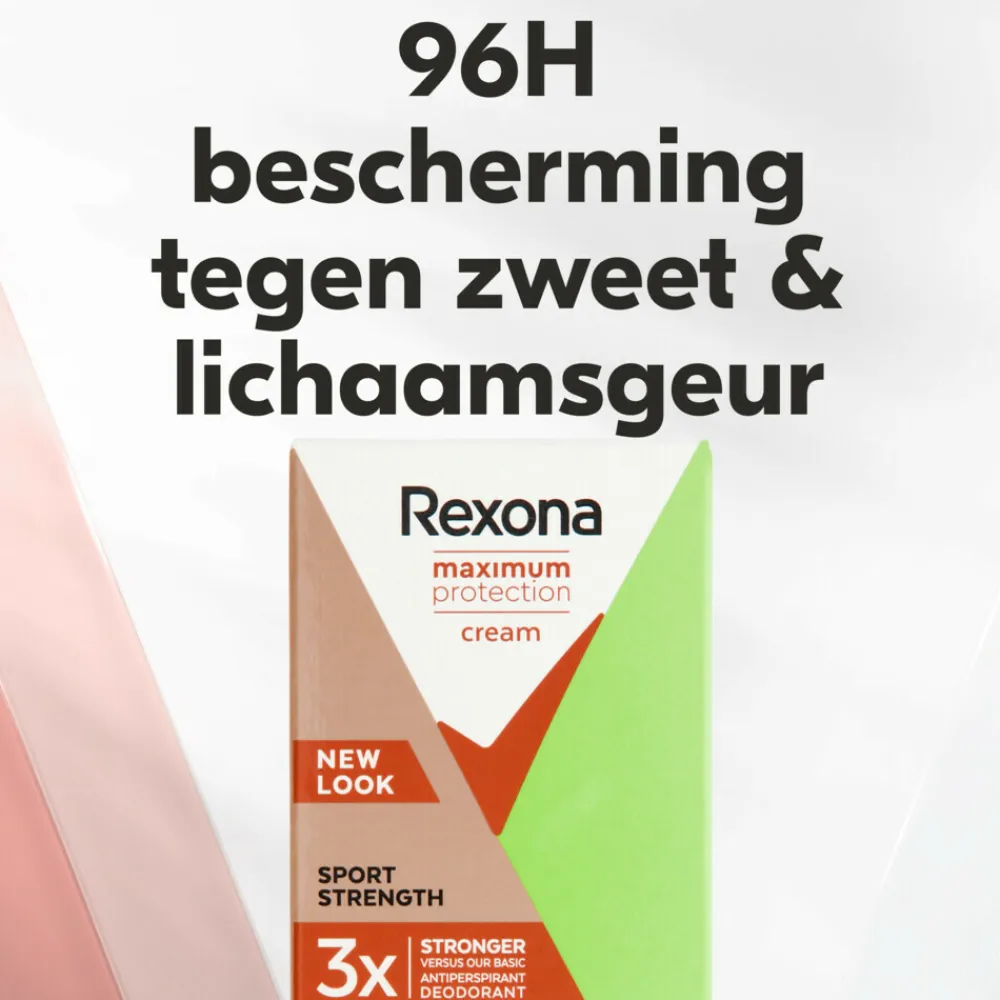 Rexona 6x Deodorant Stick Cream Maximum Protection Sport Strength 45 ml