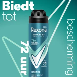 Rexona 6x Men Deodorant Spray Advanced Protection Sensitive 150 ml