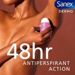 Sanex 6x Deodorant Roller Dermo Invisible 50 ml