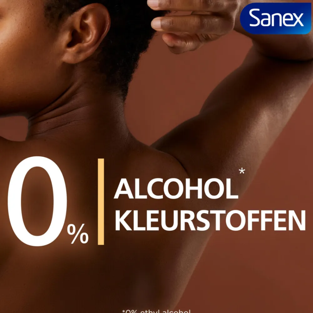 Sanex 6x Deodorant Roller Zero% Sensitive Skin 50 ml