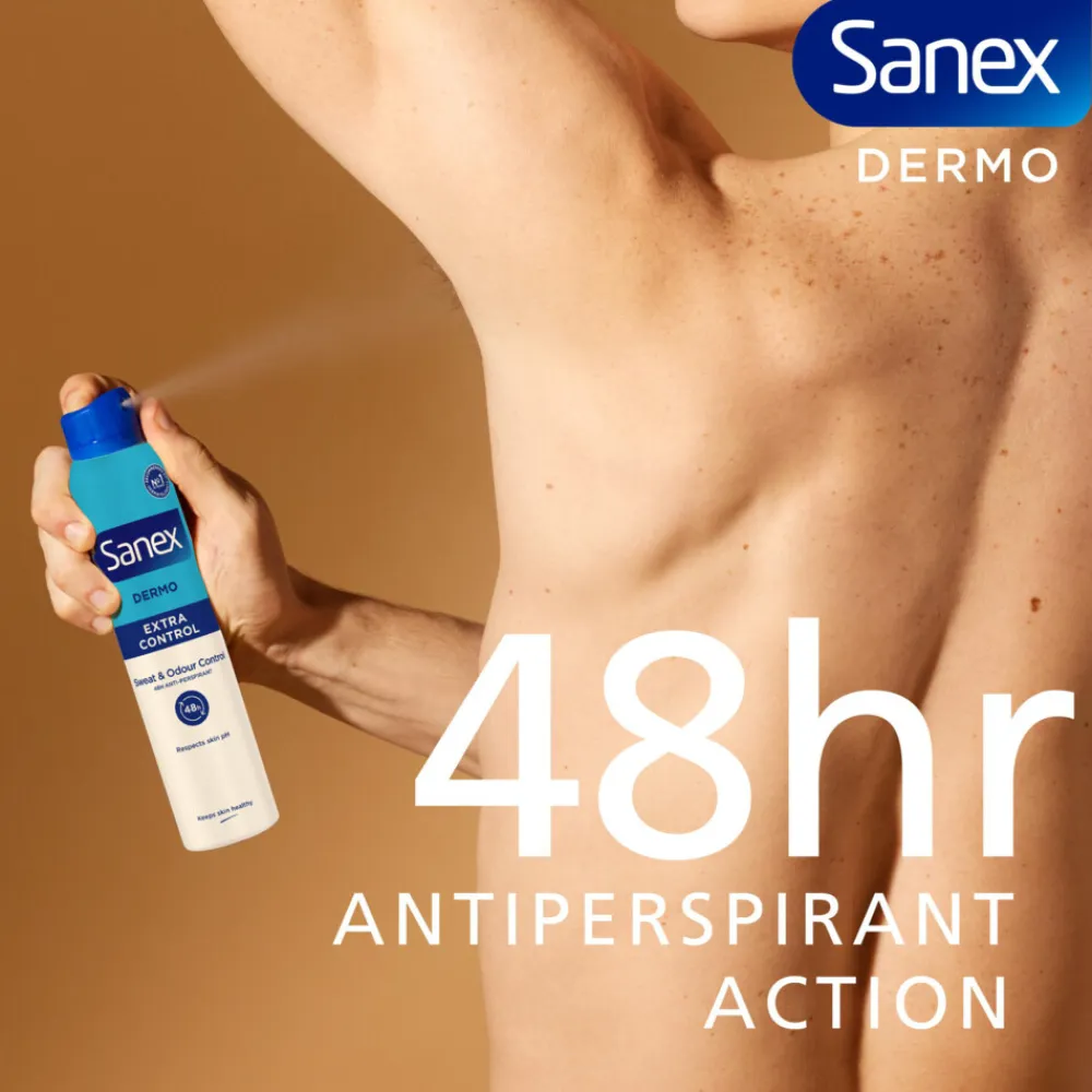 Sanex 6x Deodorant Spray Dermo Extra Control 200 ml