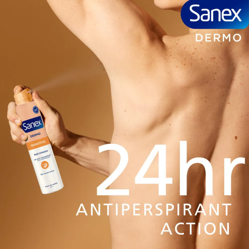 Sanex 6x Deodorant Spray Dermo Sensitive 200 ml