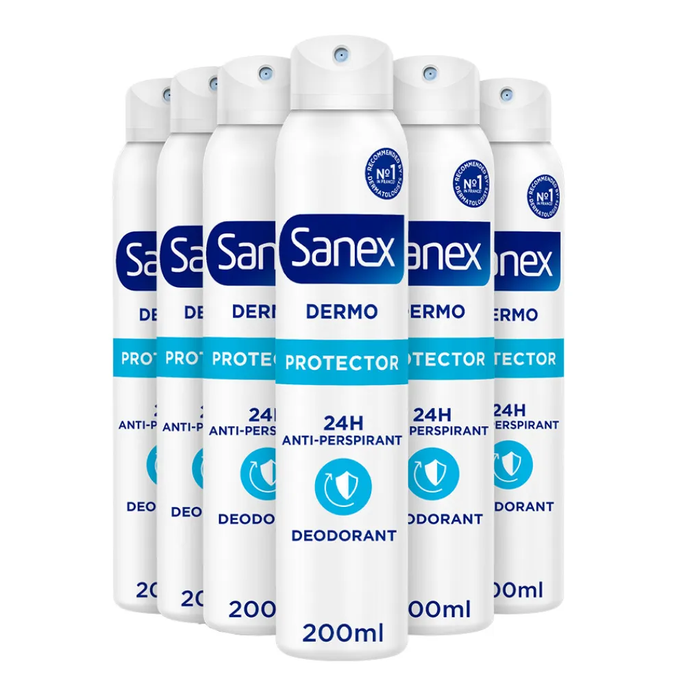 Sanex 6x Deodorant Spray Dermo Protector 200 ml