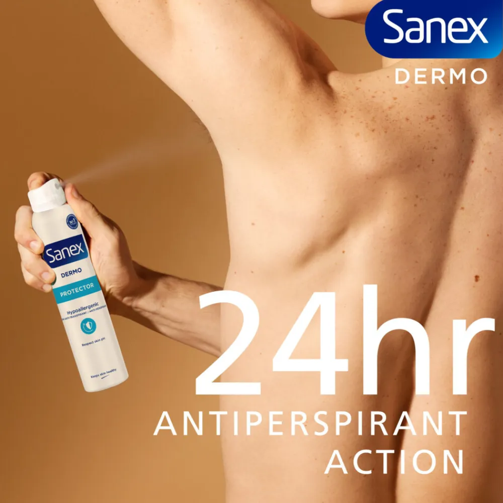 Sanex 6x Deodorant Spray Dermo Protector 200 ml