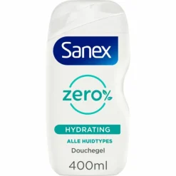 Sanex 6x Douchegel Zero% Hydrating 400 ml