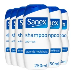 Sanex 6x Shampoo Anti-Roos 250 ml