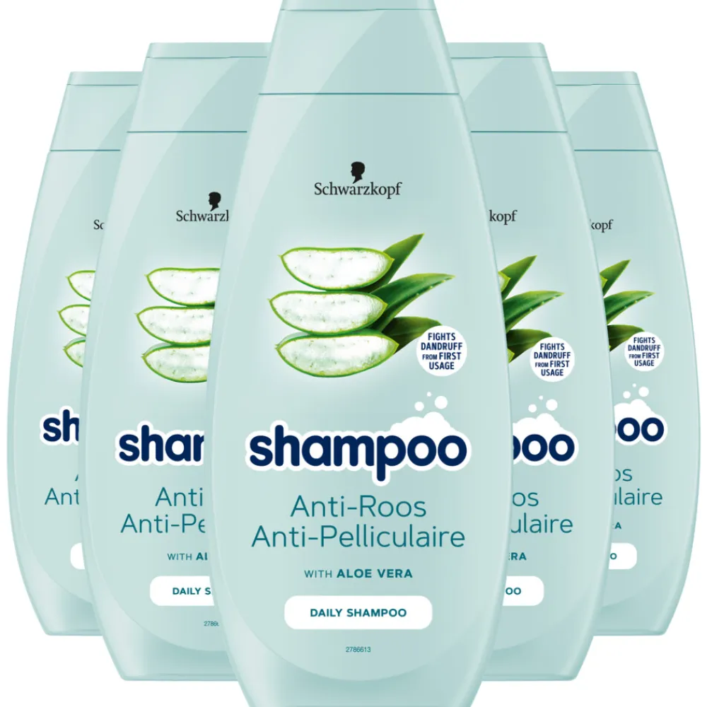 Schwarzkopf 5x Anti-Roos Shampoo 400 ml