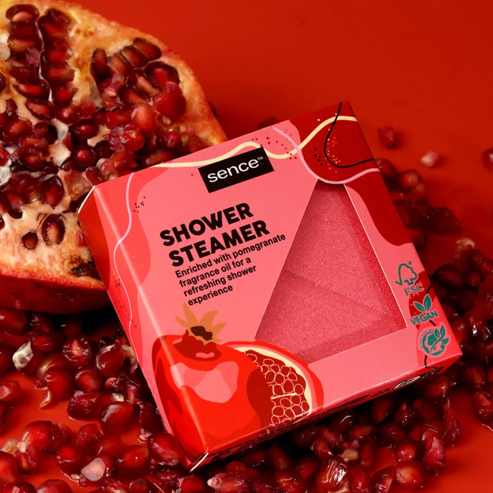 Sence 6x Collection Shower Steamer Pomegranate Planet Love 150 gr
