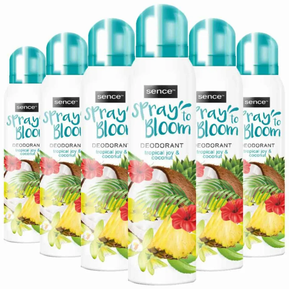Sence 6x Deodorant Tropical Joy & Coconut 150 ml