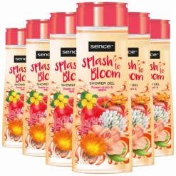 Sence 6x Douchegel Flower Crush & Apple 300 ml