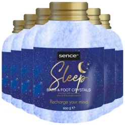 Sence 6x Of Wellness Badkristallen Sleep 600 gr