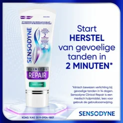 Sensodyne 6x Tandpasta Clinical Repair Deep Clean 75 ml