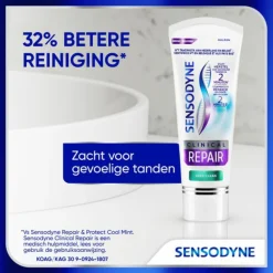 Sensodyne 6x Tandpasta Clinical Repair Deep Clean 75 ml