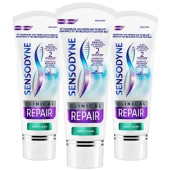 Sensodyne 3x Tandpasta Clinical Repair Deep Clean 75 ml