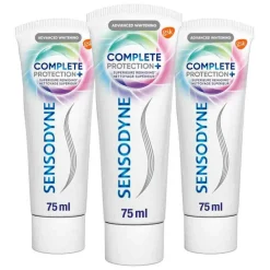 Sensodyne 3x Tandpasta Complete Protection+ Advanced Whitening 75 ml