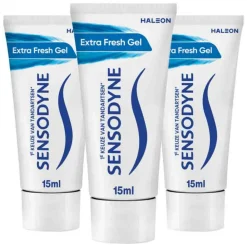 Sensodyne 3x Tandpasta Extra Fresh Mini Extra Fresh Mini 15 ml