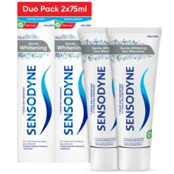 Sensodyne 3x Tandpasta Gentle Whitening Duo 2 x 75 ml