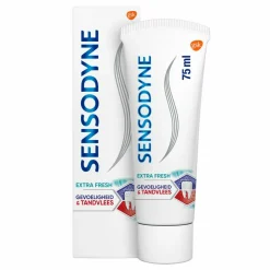 Sensodyne 6x Tandpasta Gevoeligheid & Tandvlees Extra Fresh 75 ml