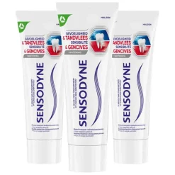 Sensodyne 3x Tandpasta Gevoeligheid & Tandvlees Whitening 75 ml