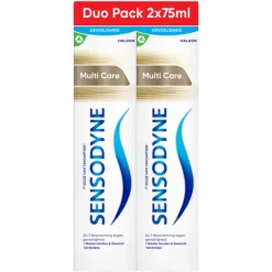 Sensodyne 3x Tandpasta MultiCare Duo 2 x 75 ml