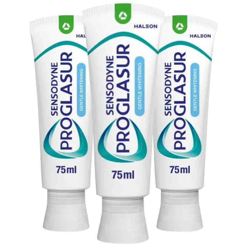 Sensodyne 3x Tandpasta ProGlasur Multi-Action Gentle White 75 ml