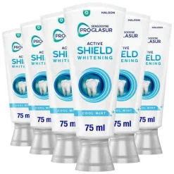 Sensodyne 6x Tandpasta ProGlasur Active Shield Whitening 75 ml