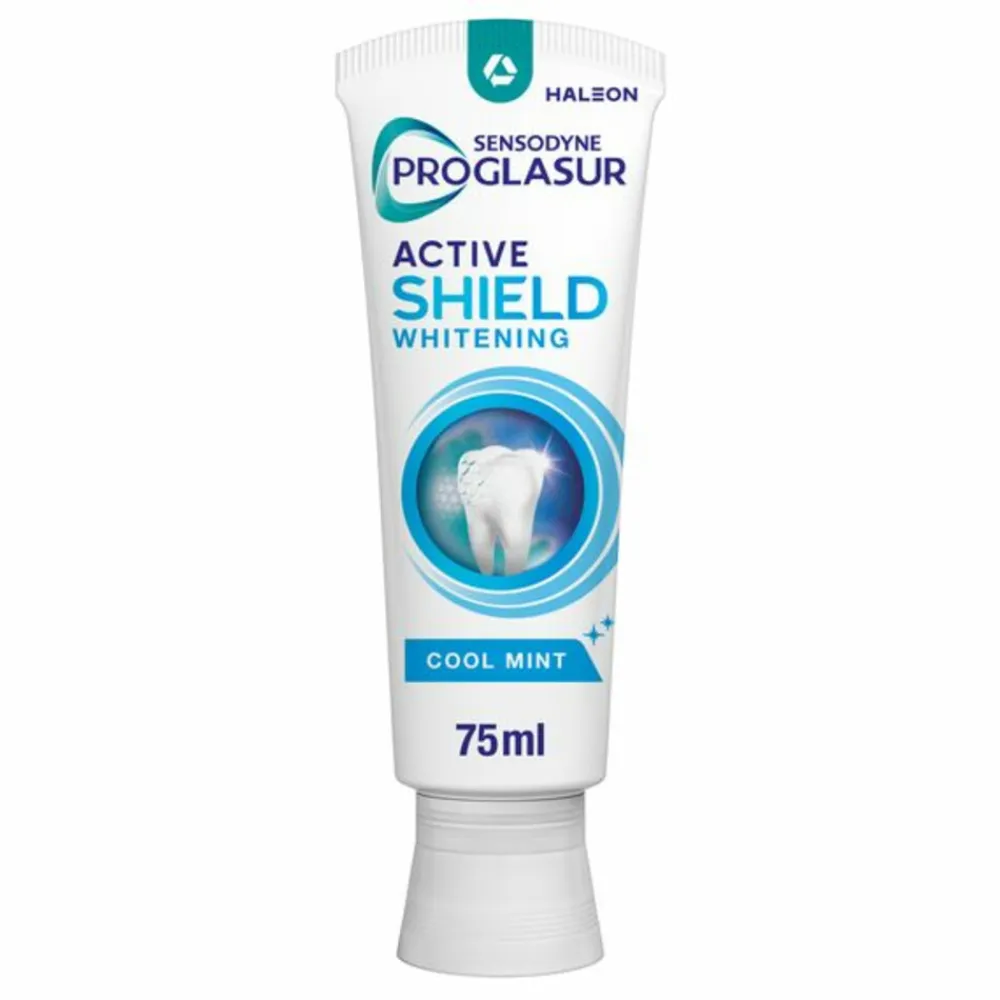 Sensodyne 3x Tandpasta ProGlasur Active Shield Whitening 75 ml