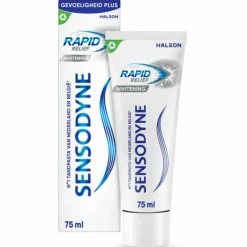 Sensodyne 6x Tandpasta Rapid Relief Whitening 75 ml