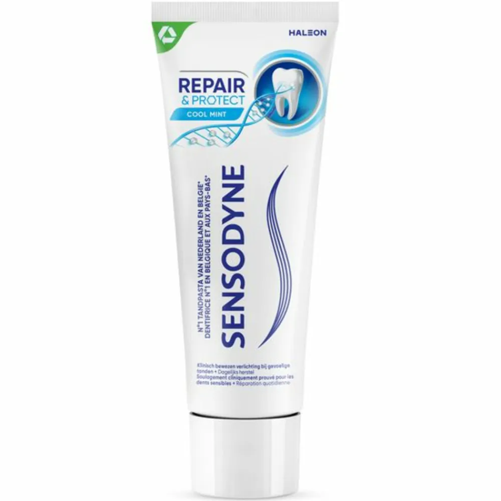 Sensodyne 3x Tandpasta Repair & Protect Cool Mint 75 ml