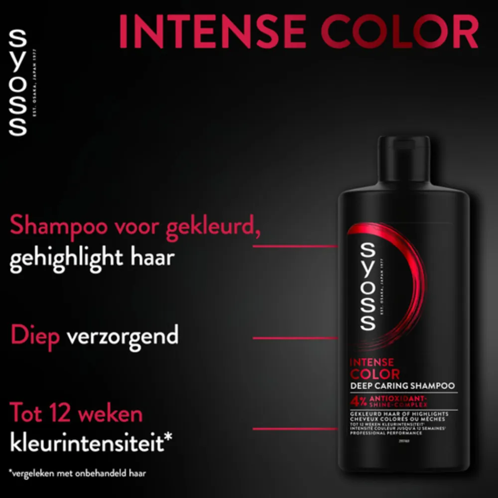 Syoss 6x Color Shampoo 440 ml