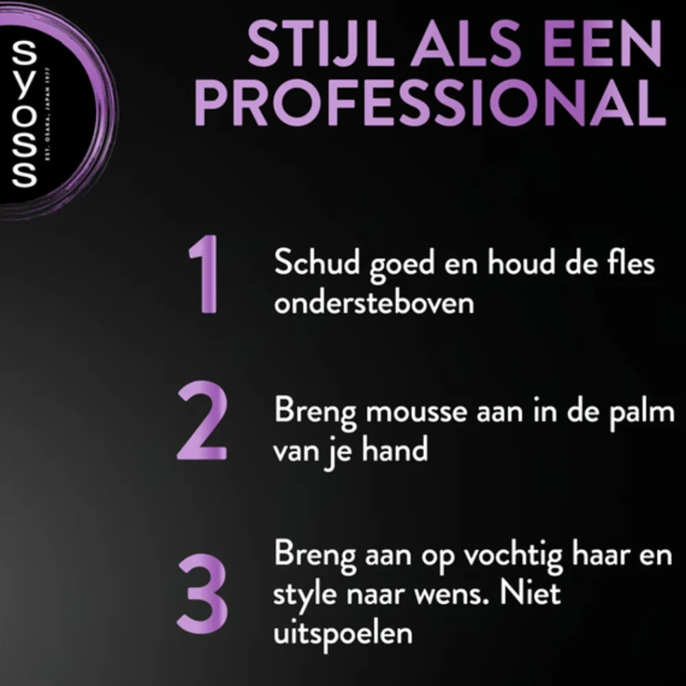 Syoss 6x Fullness Haarmousse 250 ml