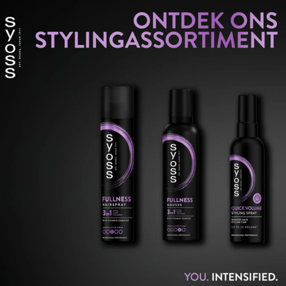 Syoss 6x Fullness Haarmousse 250 ml