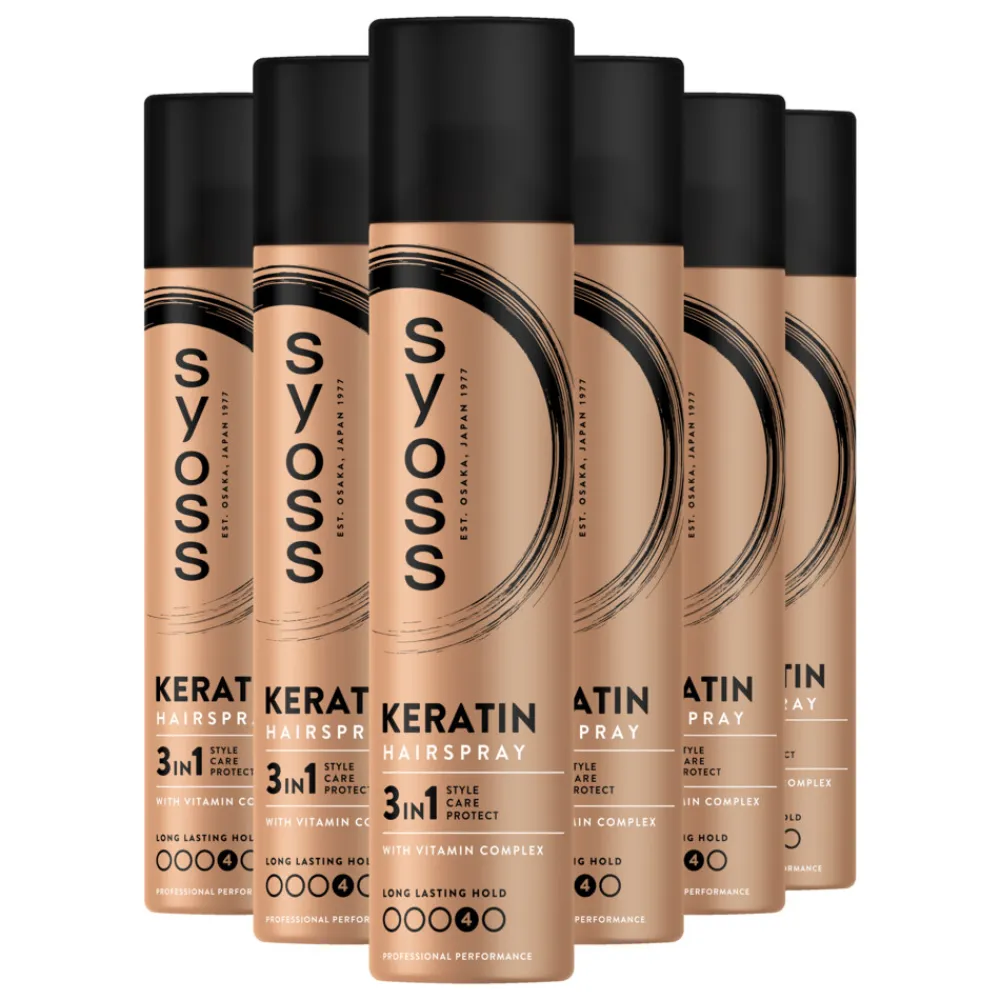 Syoss 6x Keratin Haarspray 300 ml