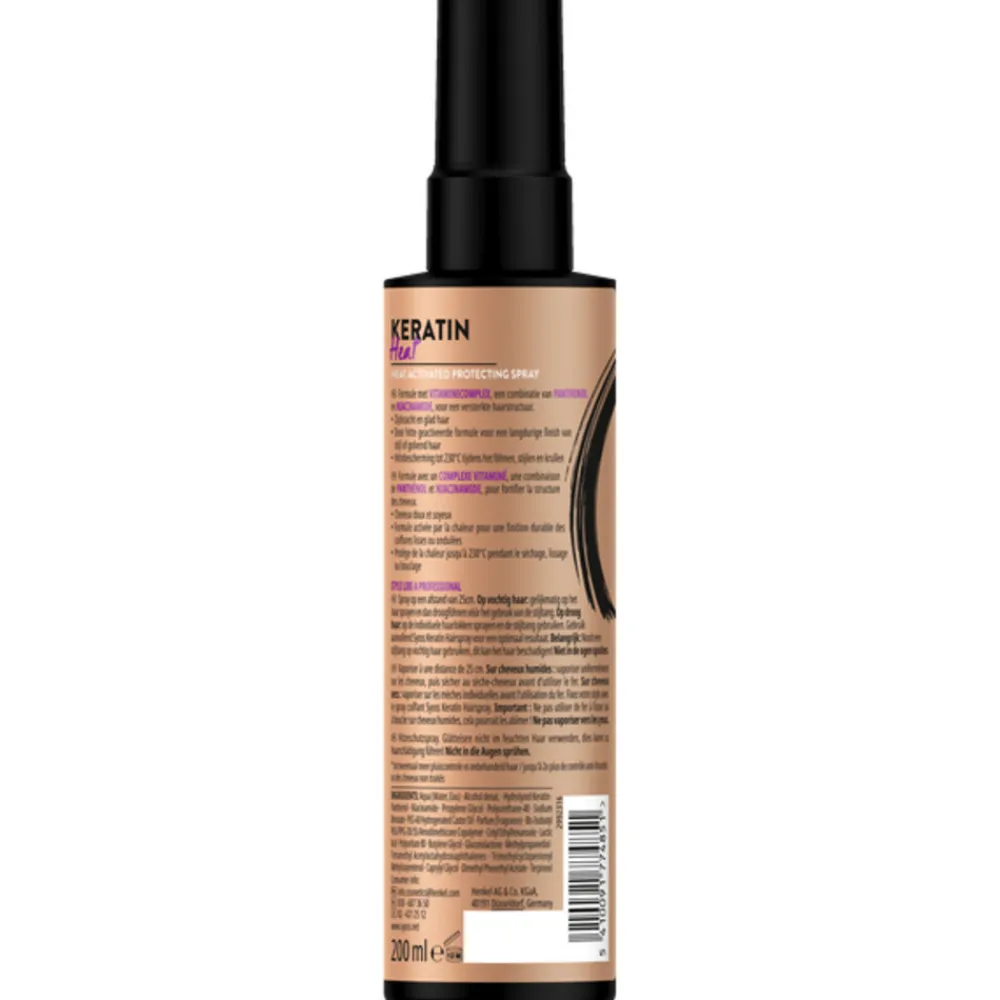 Syoss 6x Keratin Heatprotection Spray 200 ml