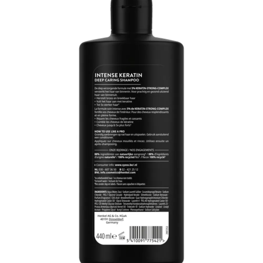 Syoss 6x Keratin Shampoo 440 ml