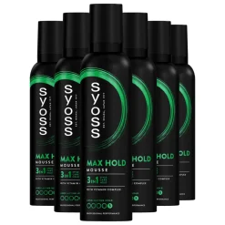 Syoss 6x Max Hold Haarmousse 250 ml