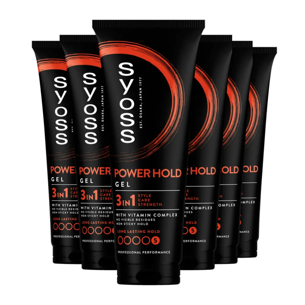 Syoss 6x Power hold Haargel 250 ml