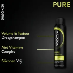 Syoss 6x Pure Fresh Droogshampoo 200 ml