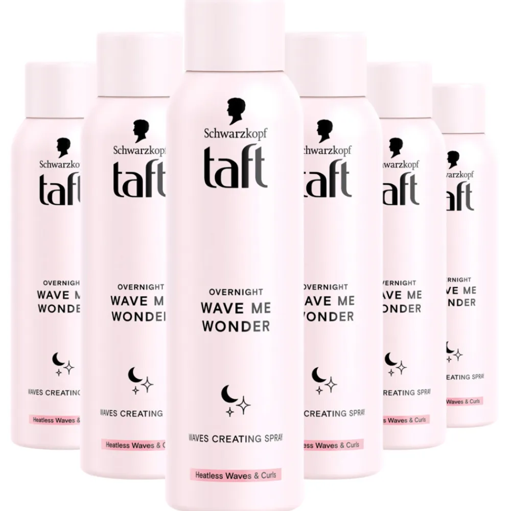 Taft 6x Curl Spray Overnight Wave Me Wonder 150 ml