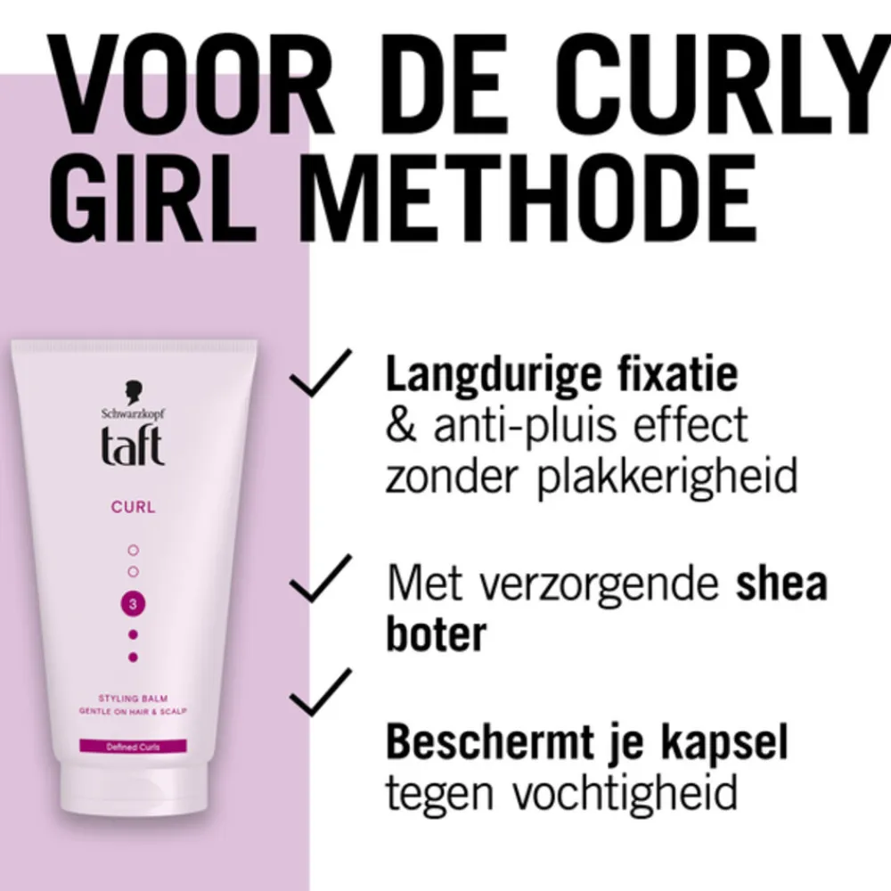 Taft 6x Curl Styling Balm 150 ml