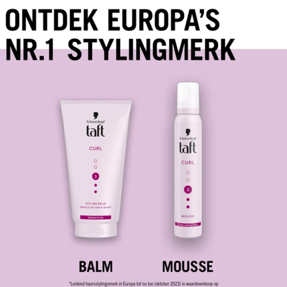 Taft 6x Curl Styling Balm 150 ml