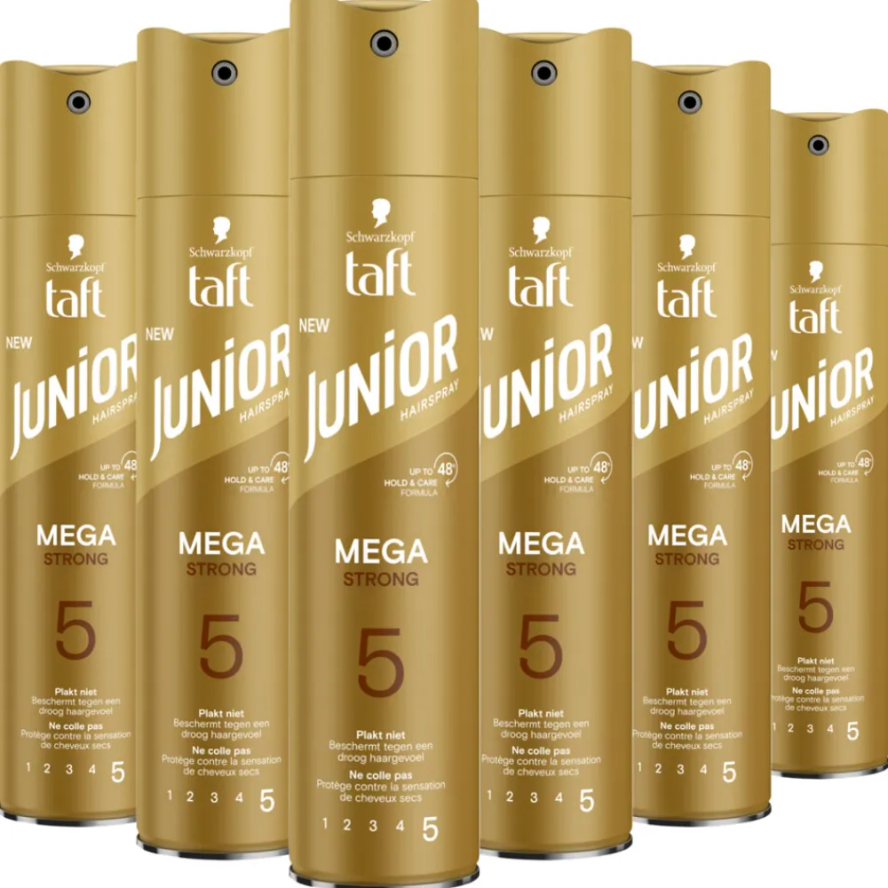 Taft 6x Junior Hairspray Mega Strong 250 ml