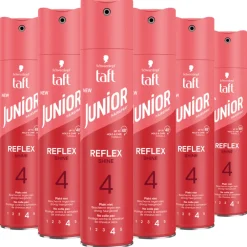 Taft 6x Junior Hairspray Ultra Reflex Shine 250 ml