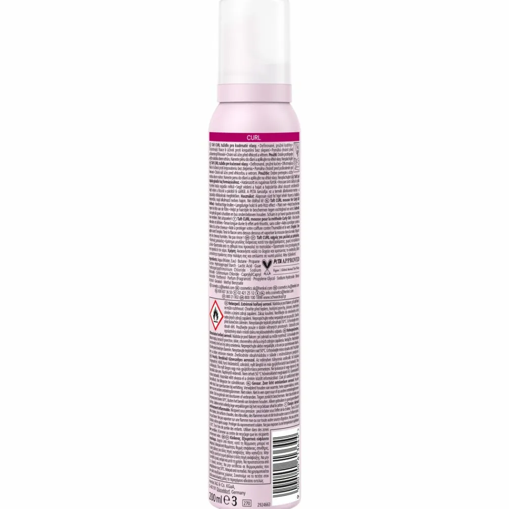 Taft 6x Styling Mousse Curl 200 ml
