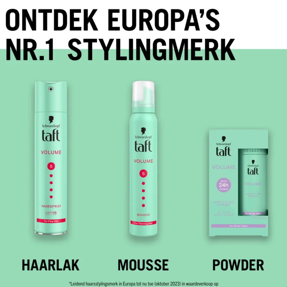 Taft 6x True Volume Haarpoeder 10 gr